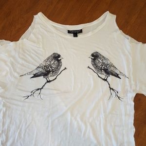 Cold shoulder TopShop tee